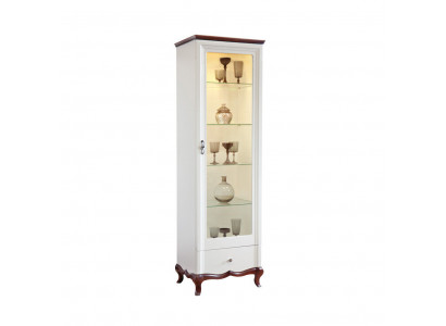 Salon Armoire Classique Vitrine Vitrine Étagère Vitrine MI-1/2